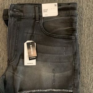 Express  black shorts